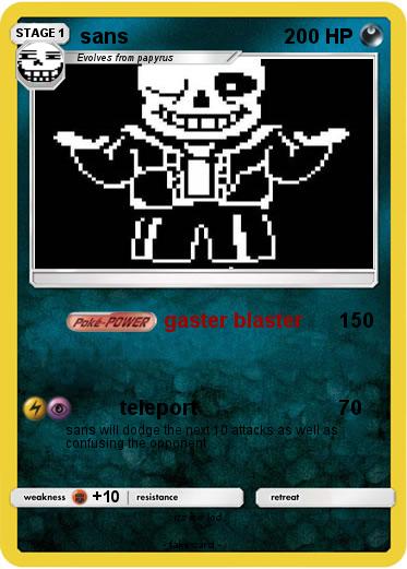Pokemon sans