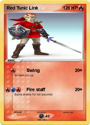 Pokemon Red Tunic Link