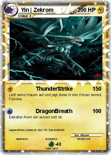Pokemon Yin | Zekrom
