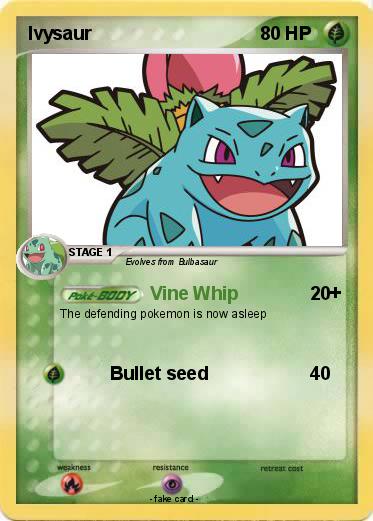 Pokemon Ivysaur