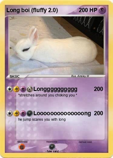 Pokemon Long boi (fluffy 2.0)