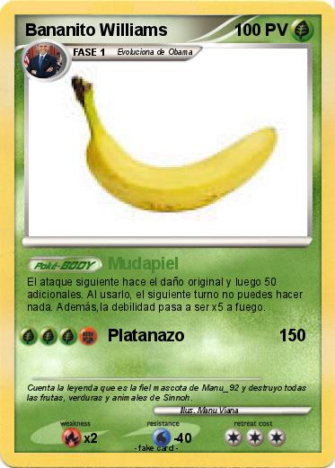 Pokemon Bananito Williams