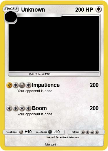 Pokemon Unknown