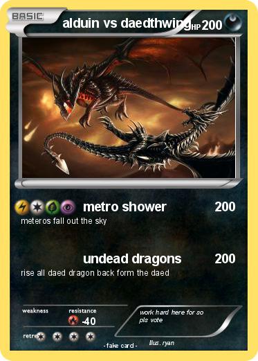 Pokemon alduin vs daedthwing