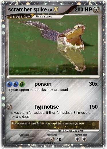 Pokemon scratcher spike