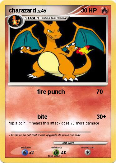 Pokemon charazard