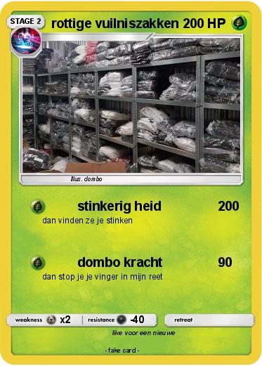 Pokemon rottige vuilniszakken