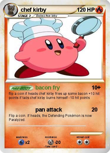 Pokemon chef kirby