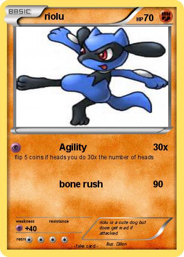 Pokemon riolu
