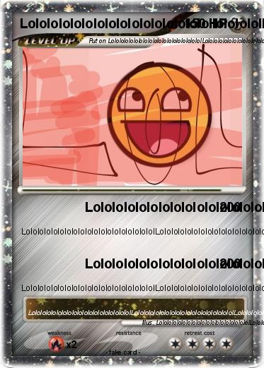 Pokemon Lolololololololololololololololollololololloloolololoolol