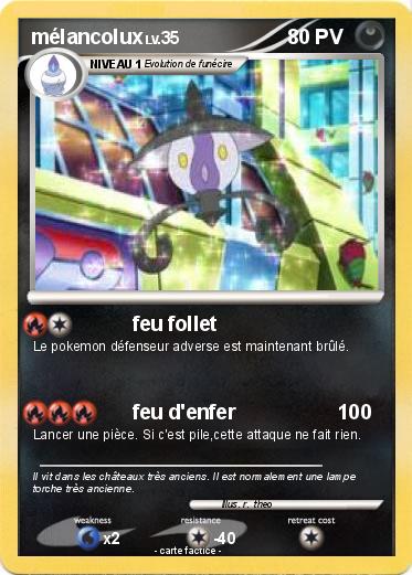 Pokemon mélancolux