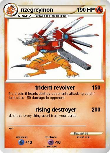 Pokemon rizegreymon