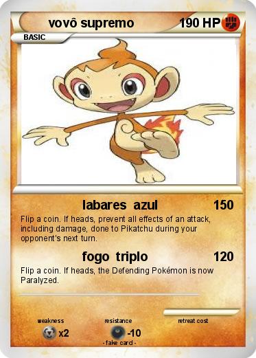 Pokemon vovô supremo