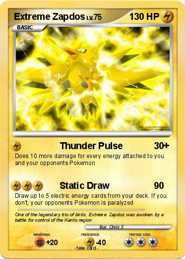 Pokemon Extreme Zapdos