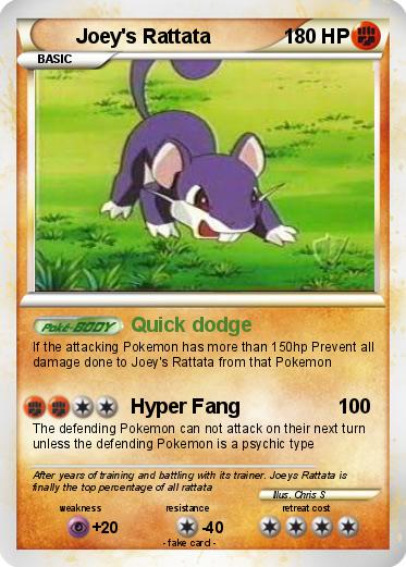 Pokemon Joey's Rattata