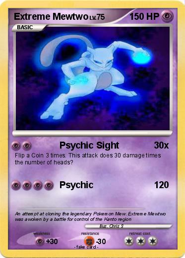 Pokemon Extreme Mewtwo