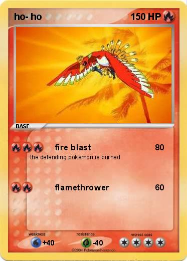 Pokemon ho- ho