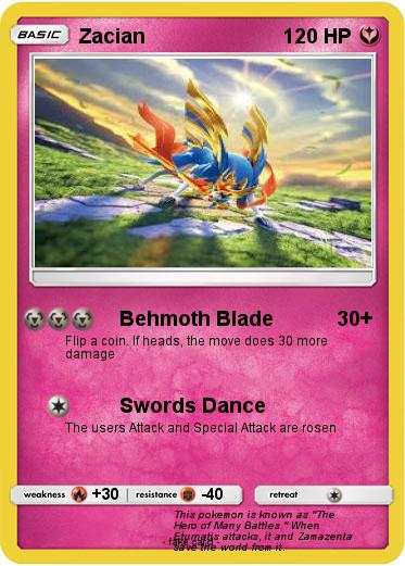 Pokemon Zacian