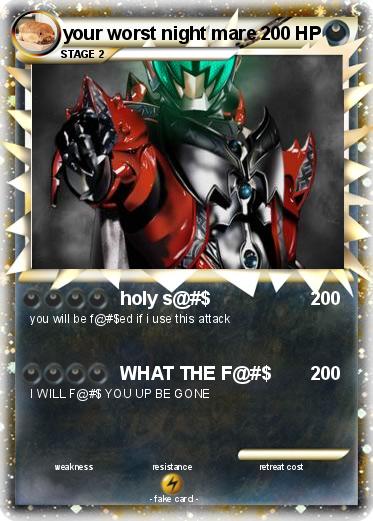 Pokemon your worst night mare