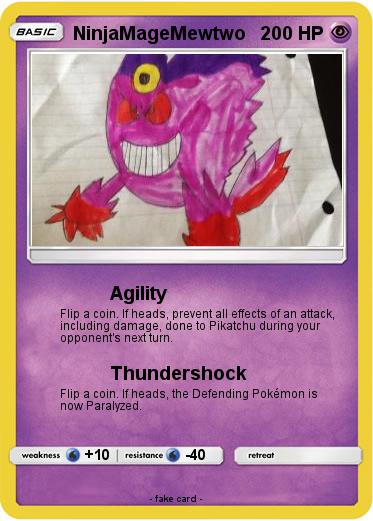 Pokemon NinjaMageMewtwo