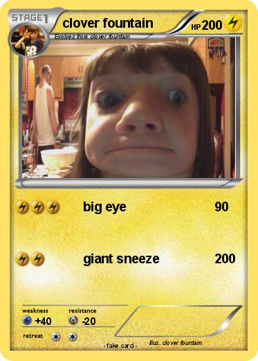 Pokemon clover fountain