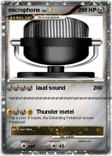 Pokemon microphone