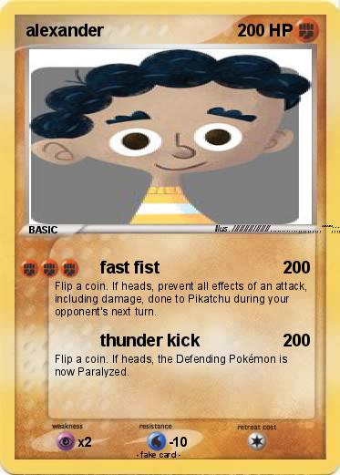 Pokemon alexander