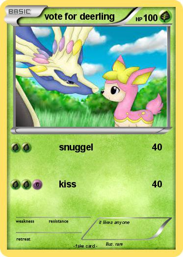 Pokemon vote for deerling