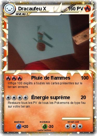 Pokemon Dracaufeu X
