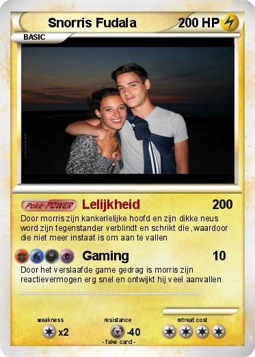 Pokemon Snorris Fudala