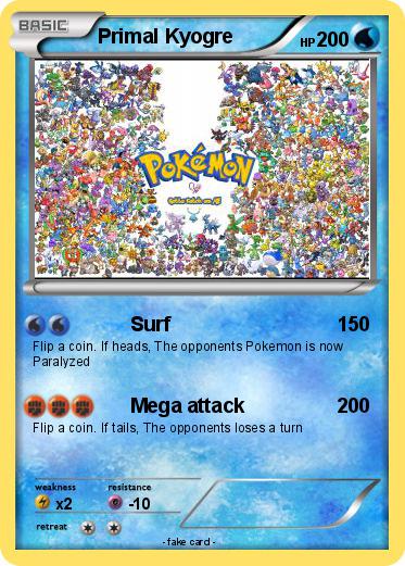 Pokemon Primal Kyogre