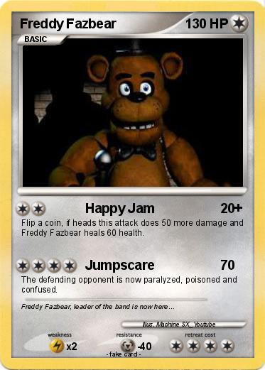 Pokemon Freddy Fazbear