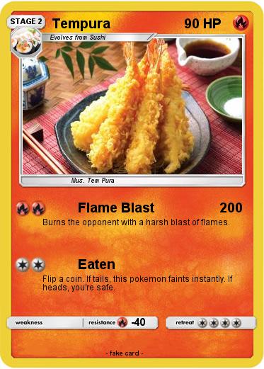 Pokemon Tempura