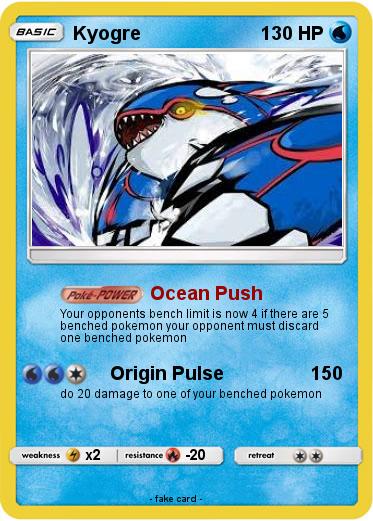 Pokemon Kyogre