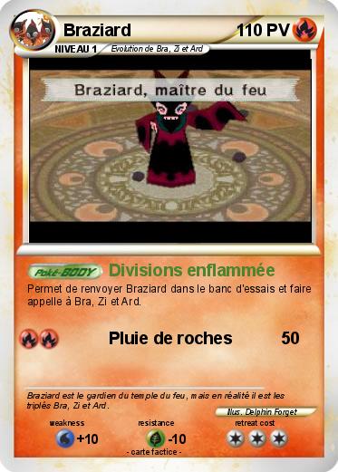 Pokemon Braziard