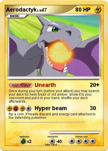 Pokemon Aerodactyk