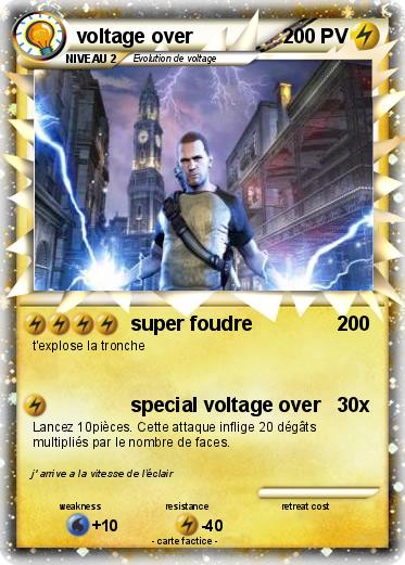 Pokemon voltage over