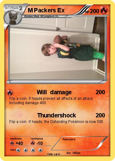 Pokemon M Packers Ex