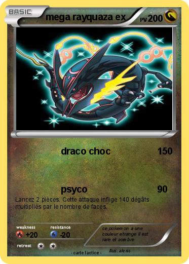 Pokemon mega rayquaza ex