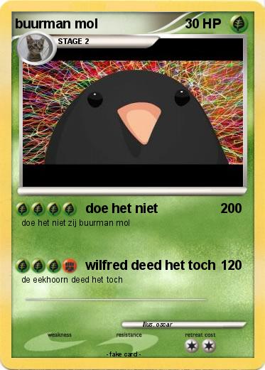 Pokemon buurman mol