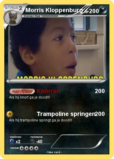 Pokemon Morris Kloppenburg