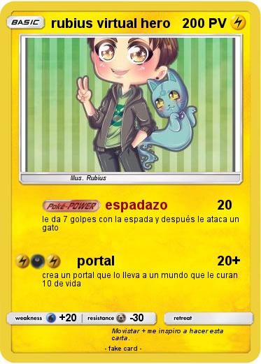 Pokemon rubius virtual hero