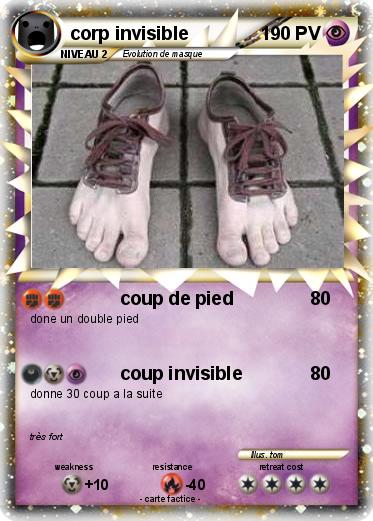 Pokemon corp invisible