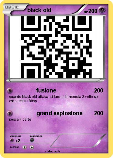 Pokemon black old