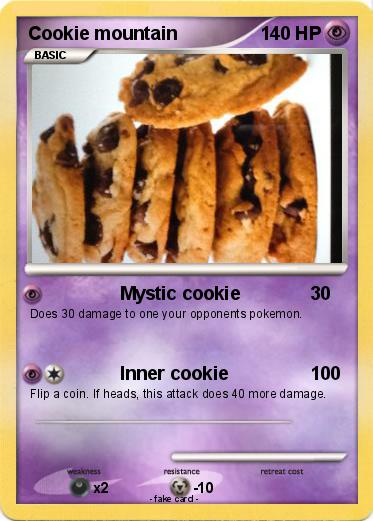 Pokemon Cookie mountain