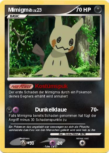 Pokemon Mimigma