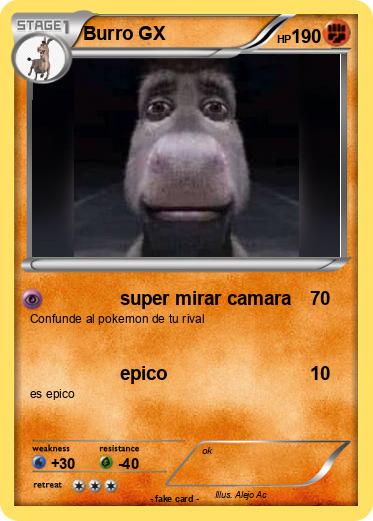 Pokemon Burro GX