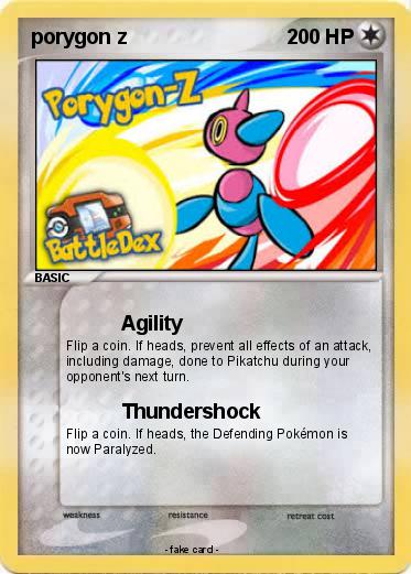 Pokemon porygon z