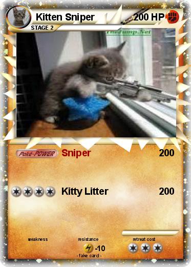 Pokemon Kitten Sniper