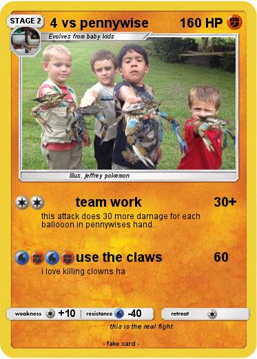 Pokemon 4 vs pennywise